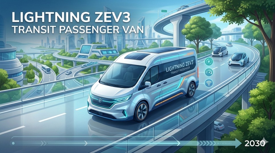 Lightning ZEV3 Transit Passenger Van