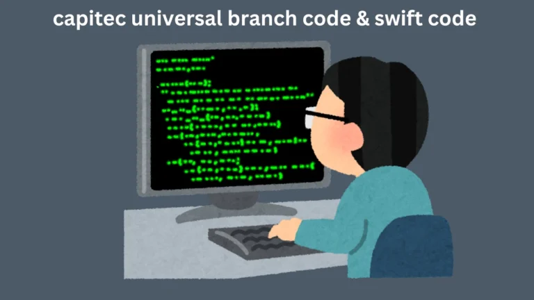 capitec universal branch code & SWIFT code