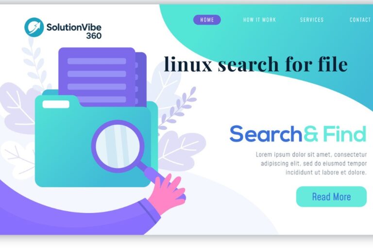 linux search for file
