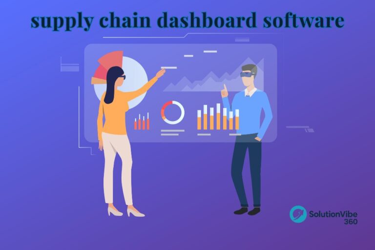 supply chain dashboard software