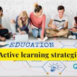 Active learning strategies in classroom with engaged students collaborating and participating