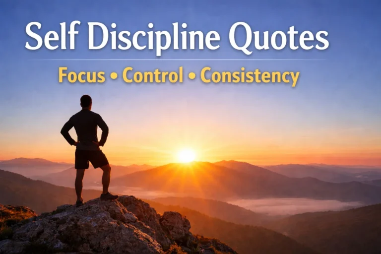 Self Discipline Quotes