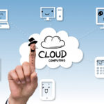 Uses of cloud computing for storage, AI, and remote work