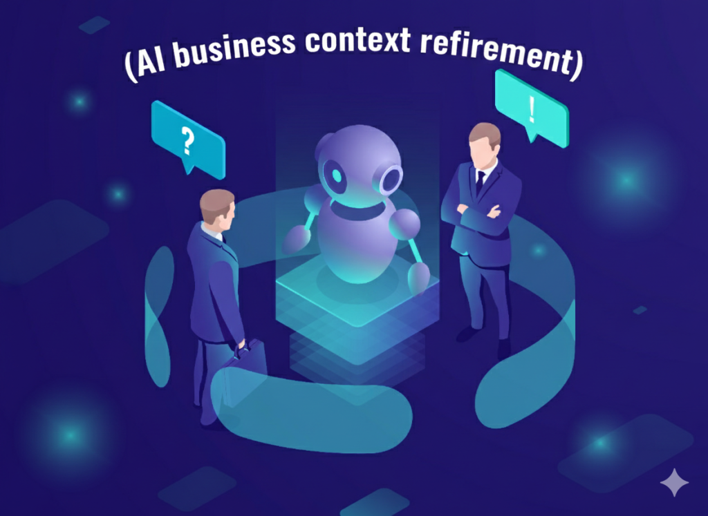 AI business context refinement
