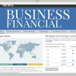 FintechZoom .com homepage showing finance and market news
