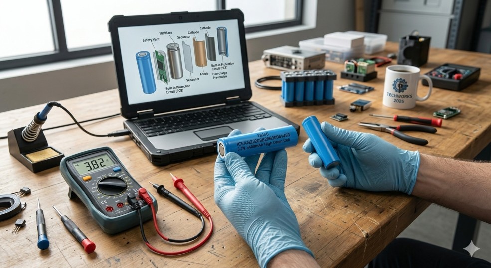 ICEAG23203B29B30041463 18650 battery specs